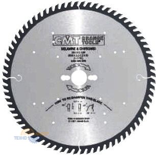 Пильный диск 250х30_3.2 z60 для форматного станка 10º TCG 281.060.10M CMT