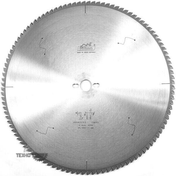 Пильный диск по алюминию 450х30_4.0/3.2 z108 87-13 TFZ P Pilana