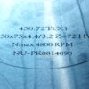 Пильный диск 450х75_4.4/3.2 z72 TR-F на центр KDT GE 28591